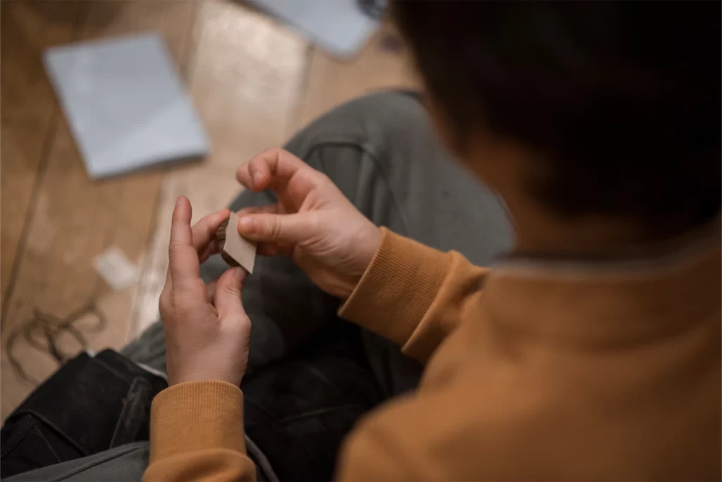 Obisk šolske skupine na festivalu